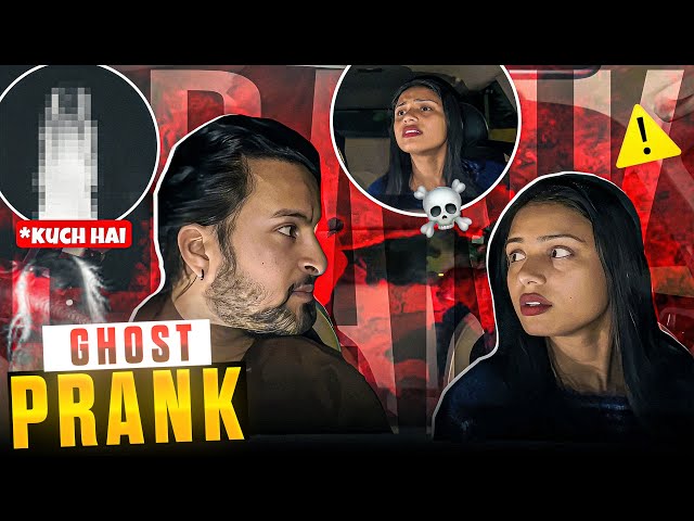 Ghost Prank On Her😱 She Got Too Scared😨- ZIDDIADI