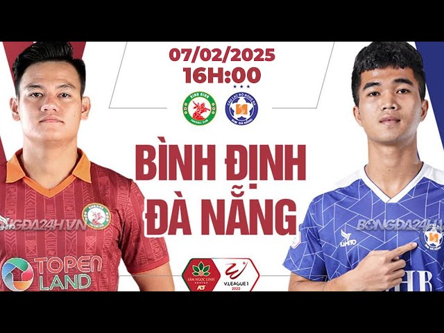 🔴 Bình Định vs SHB Đà Nẵng | Khách kỳ vọng vào tân binh