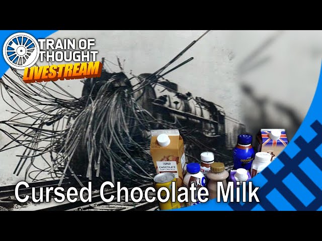 ToT LIVE - the stream where he drinks chocolate milk and looks at cursed train images