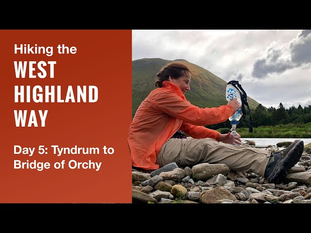 West Highland Way - Tyndrum to Bridge of Orchy, Day 5