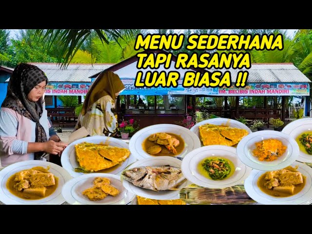 MASAKAN KAMPUANG, TEMPATNYA TERSEMBUNYI DAN SEDERHANA TAPI RASANYA LUAR BIASA !!