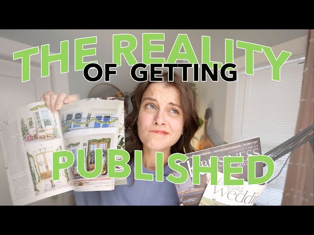 The Disappointing Truth of Getting Published