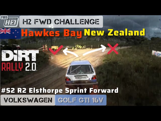 DiRT Rally 2.0 - NEW ZEALAND - H2 FWD CHALLENGE - S2 R02 @ja_gameplay