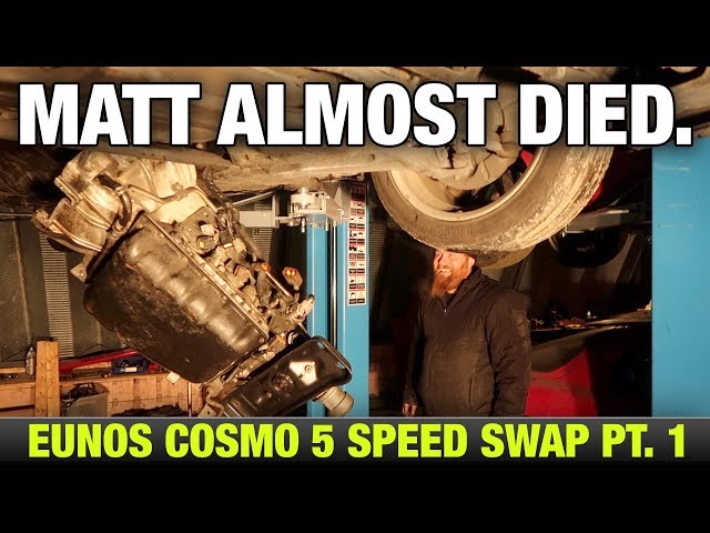 My Transmission Almost Killed My Friend | Eunos Cosmo 5 Speed Swap