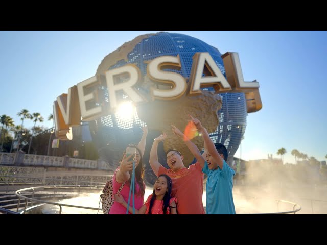 Welcome to the Four Parks of Universal Orlando Resort