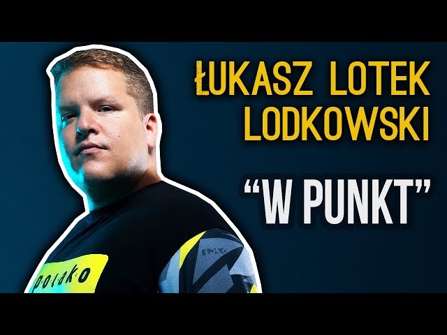 Łukasz Lotek Lodkowski - "W PUNKT" (całe nagranie) | Stand-Up | 2018