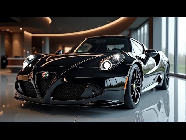 2025 Alfa Romeo 4C  The Lightweight Supercar Reborn