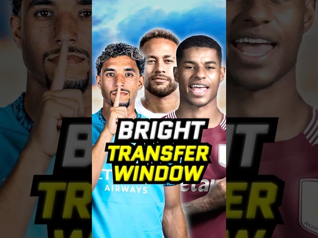 The Most Exciting Winter Transfers: Kvaratskhelia, Rashford, Neymar & More!🙌#football #transfernews