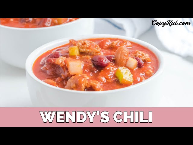 Wendy's Chili