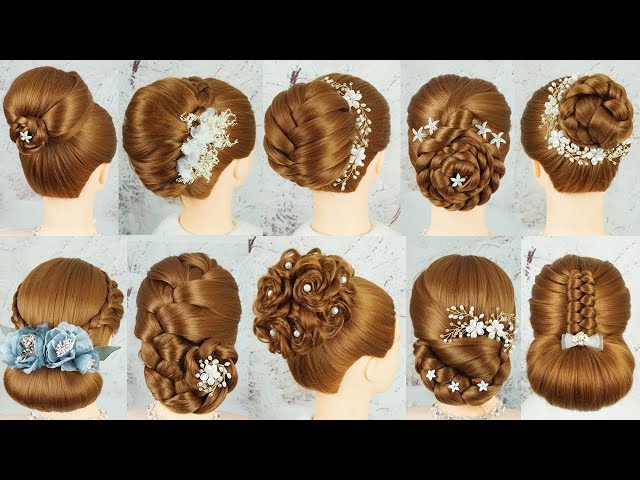 Top 10 Elegant Bun Hairstyle For Party - Easy Hairstys For Wedding