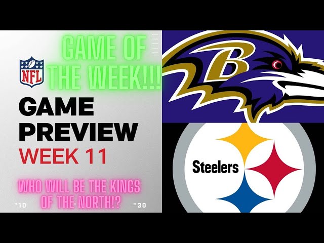 Pittsburgh Steelers vs Baltimore Ravens Preview; A Showdown for the AFC North #HereWeGo #RavensFlock