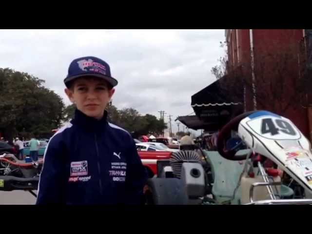 TaG Cadet Racer, Ethan Arndt, talking about racing LSGP.