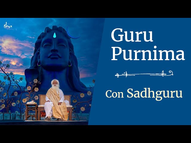 Gurú Purnima con Sadhguru