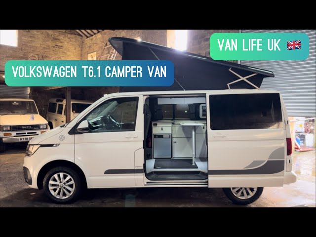 Volkswagen Transporter T6.1 Camper Van Conversion - Van Life Uk - Pop Top Roof