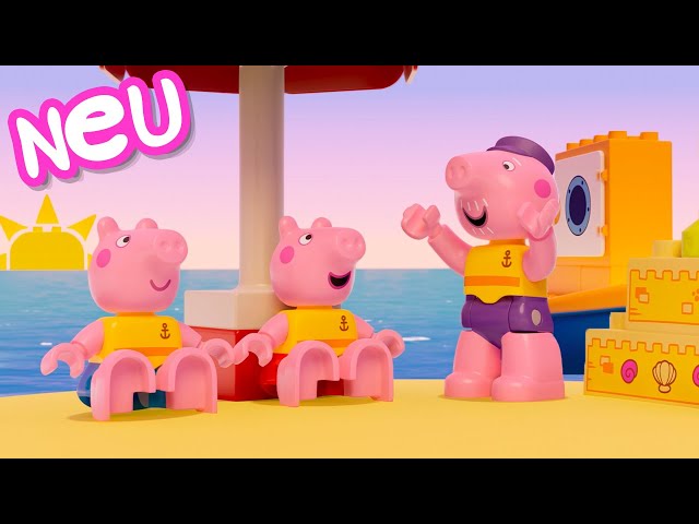 Peppa-Wutz-Geschichten | Die Sandinsel | LEGO DUPLO Peppa Pig Episoden