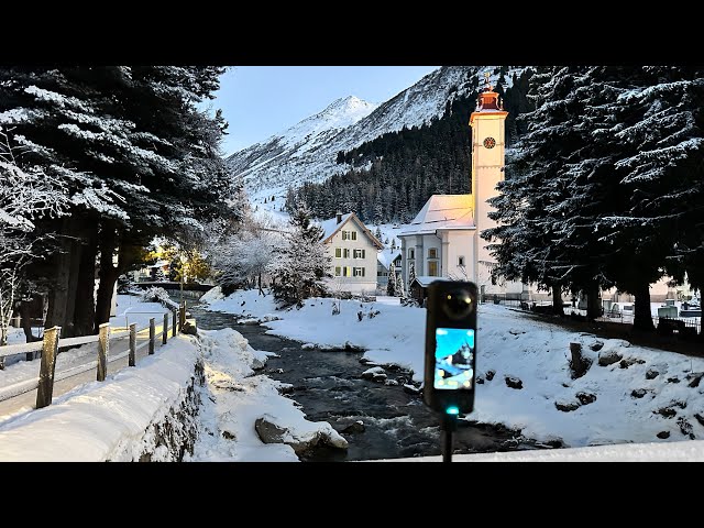 360  video Swiss 🇨🇭 Alps Relaxing river