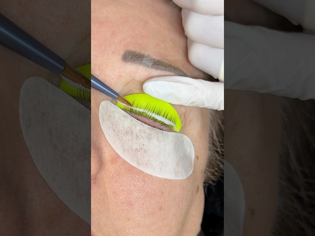 Lash lift #tutorial #lashes #shorts #shortsvideo