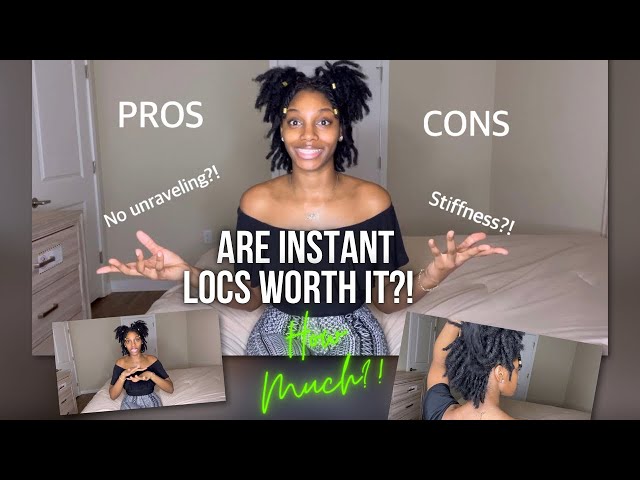 PROS & CONS OF INSTANT LOCS!! | ARE THEY REALLY WORTH IT?! SHOULD YOU GET THEM?!