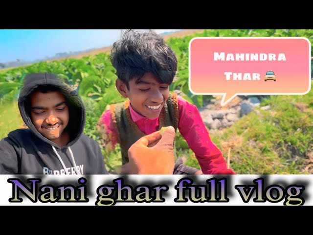 Nani ghar funny vlog 👀🔨