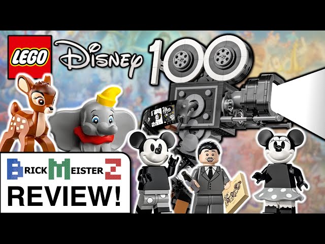 LEGO Disney 100 Tribute Camera Review 🎥