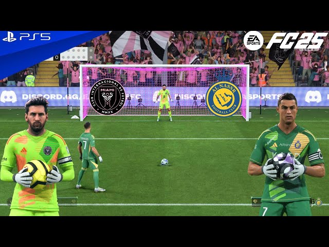 FC 25 - GK MESSI vs GK RONALDO Penalty Shootout and Match | Inter Miami vs Al Nassr