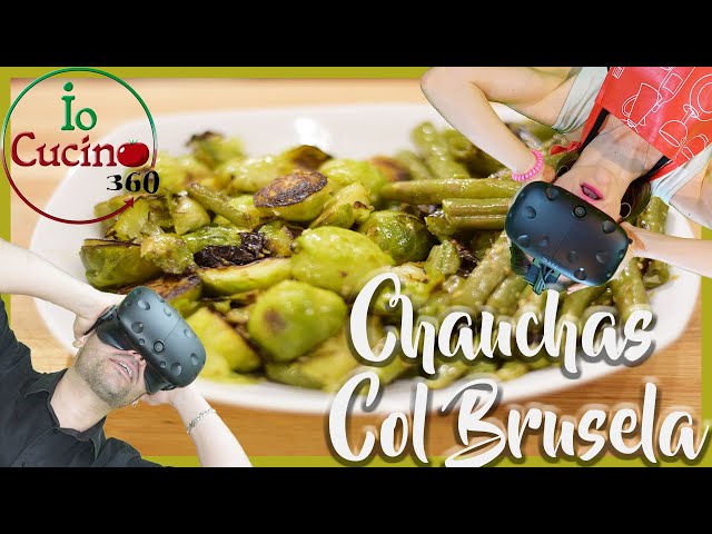 Como Saltear? 🌿Salteado CHAUCHAS & COLES DE BRUSELA🍃 | Iocucino🍅360