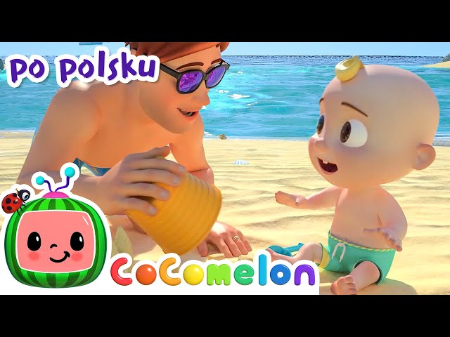 Na plaży | CoComelon po polsku | Piosenki dla dzieci