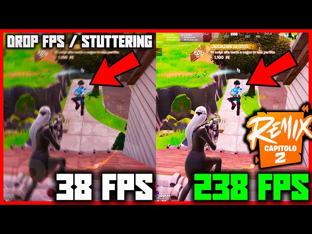 Metodo efficace per risolvere i cali di FPS su fortnite | SI BLOCCA FORTNITE E PERDO FPS! #fortnite