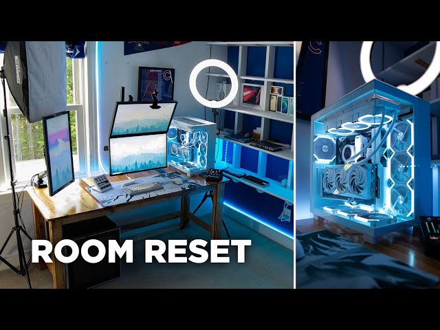 Deep Cleaning and Revamping my $15,000 Gaming/Streaming SETUP!