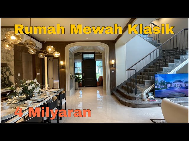 Rumah Mewah Modern Klasik, Louise Summarecon Serpong Tipe 10