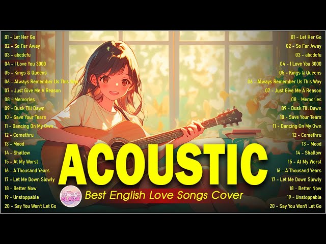 Popular Tiktok Cover Songs Lyrics Playlist 2025 ❤️ Acoustic  Cover Of Popular Songs Of All Time