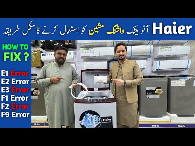 How to Use Auto washing Machine | How to clean Dirty Clothes | Air  Child lock Tub clean Review