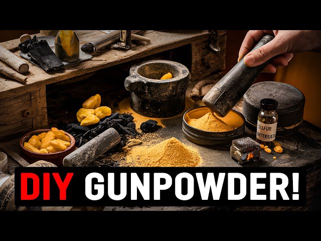 DIY Survival Gunpowder - Lessons from the Pioneers!