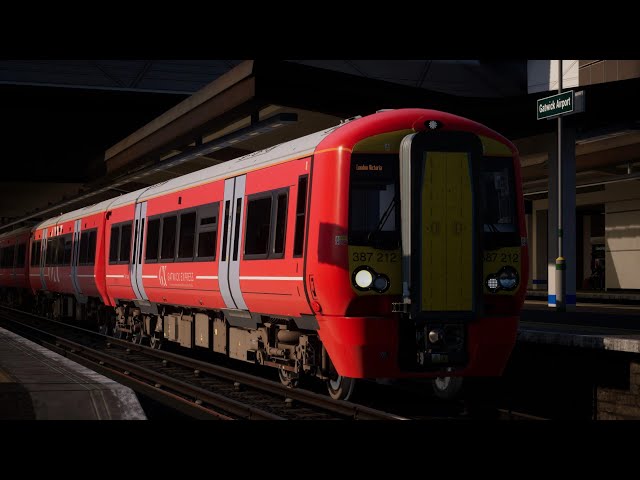 Train Sim World 5 - Catch Up Scenario - London to Brighton Route