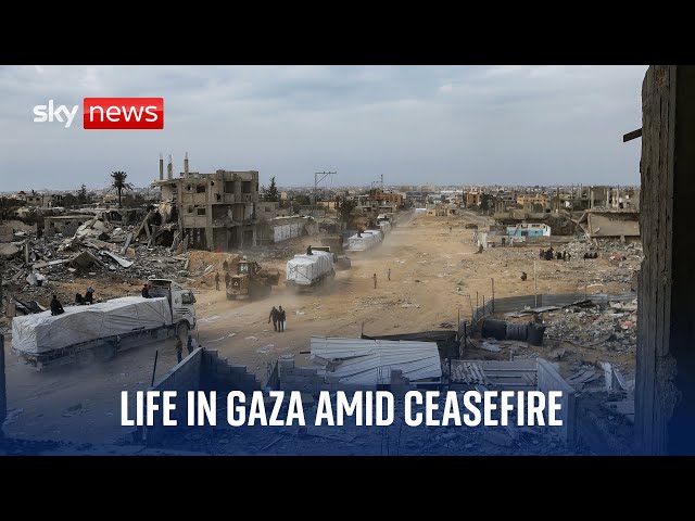 Life in devastated Gaza as ceasefire holds