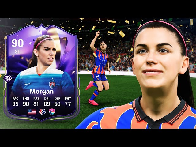 90 End of an Era SBC Morgan is actually INSANE! 🤯 FC 25 Player Review