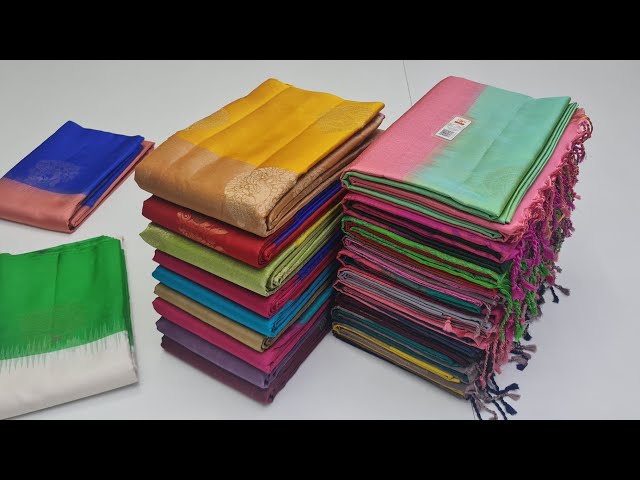 Kanjivaram Tissue Silk Sarees || Borderless Soft Silk Sarees With Price || Sarees Wholesaler