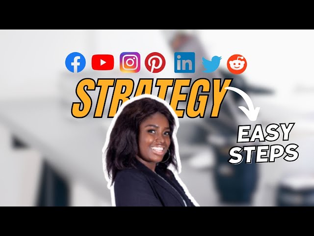 EASY STEPS TO CREATING A SOCIAL MEDIA STRATEGY #socialmediamarketing #socialmediastrategy