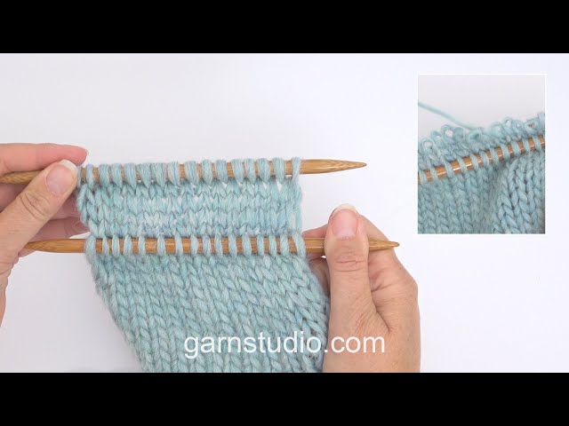 How to unravel stocking stitch safely