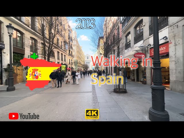 City Walking Tour 🇪🇸​ - Madrid February 10- /2023/Winter 13:30