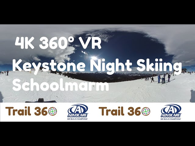 Keystone Dercum Mountain Schoolmarm Night Skiing-Trail 360