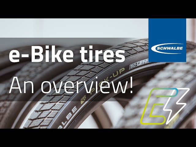 Schwalbe e-Bike Tires - An Overview