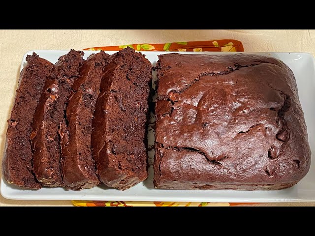 The BEST Chocolate Banana Bread/Cake | Very Rich, Very MOIST, Very Decadent