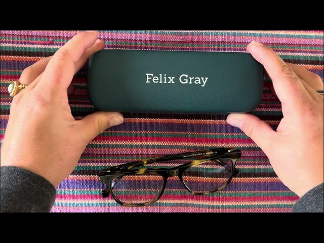 Felix Gray Blue Blocker Clear Jemison Glasses - UNBOXING