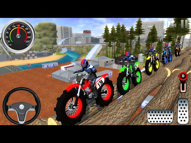 Motocross Dirt Bikes driving Extreme Off-Road #1 - Bike Extreme Stunts Racing Android / IOS Gameplay