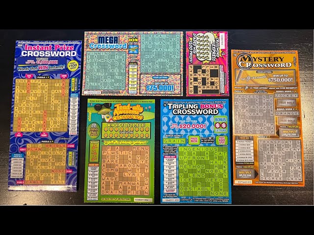 8 SCRATCH OFF TICKETS TO PLAY & WE HAVE WINNERS!