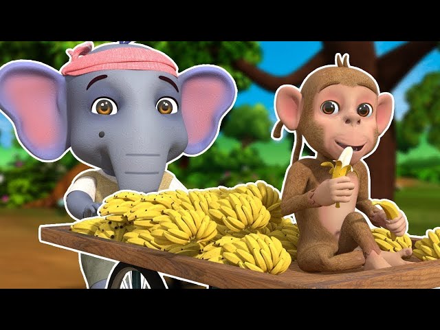 Bandar Mama Aur Kele | بندر ماما أور كيلي | Urdu Rhymes For Kids