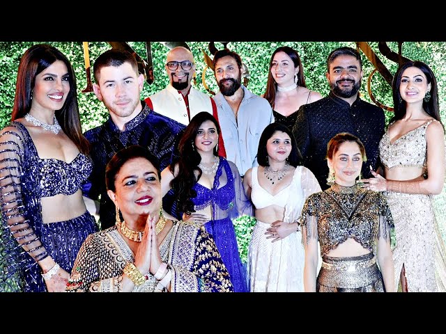 Priyanka Chopra Brother Wedding | Sangeet Ceremony - Nick Jonas, Mannara Chopra, Anusha Dhandekar