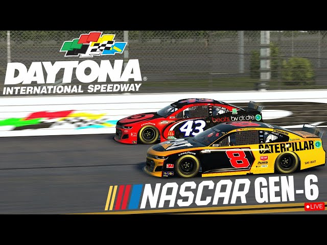 NASCAR Gen-6 iRacing Live at Daytona