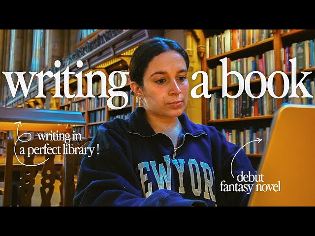 writing in a MAGICAL LIBRARY + exploring downtown seattle! 🕯️✨🏙️  writing vlog